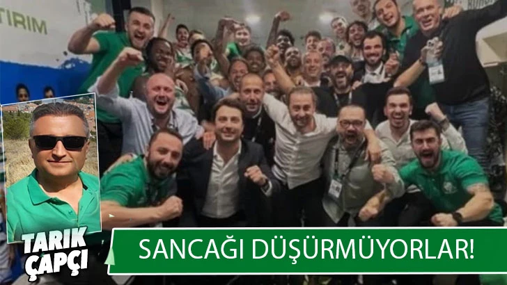 SANCAĞI DÜŞÜRMÜYORLAR !