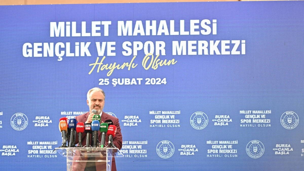 Bursa Büyükşehir Belediyesi, Yıldırım’a bir gençlik ve spor merkezi daha kazandırdı