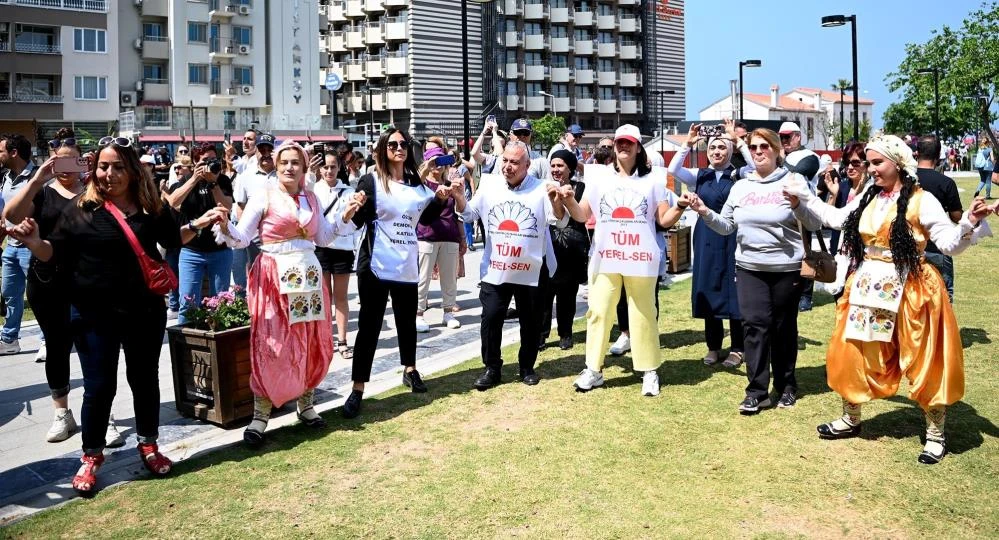 Bursa ve diğer kentlerde düzenlenen 1 Mayıs gösterilerinden en özel kareler 