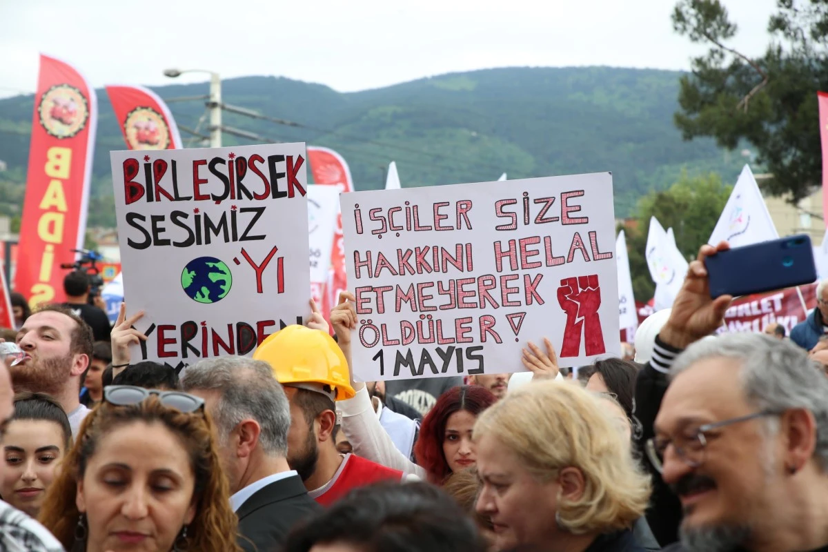 Bursa’da 1 Mayıs coşkusu