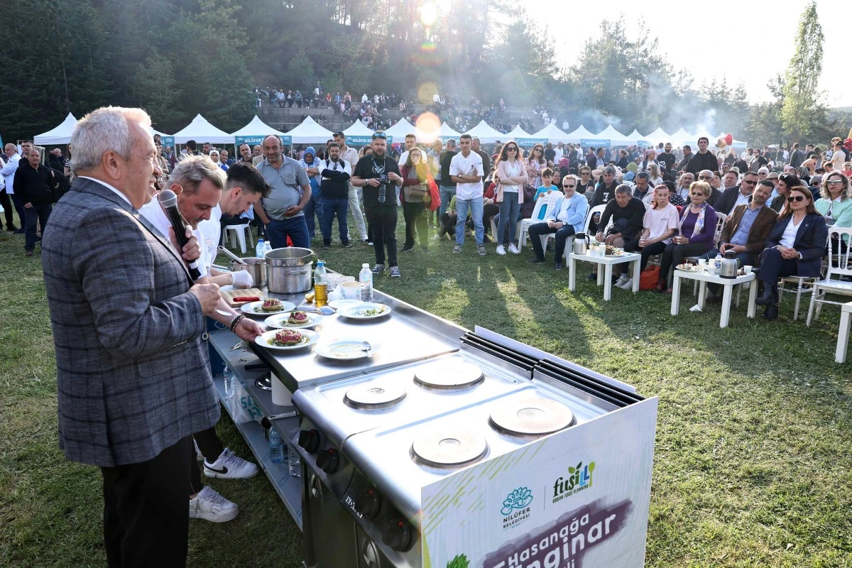 Enginarlı tatlılar festivale damga vurdu