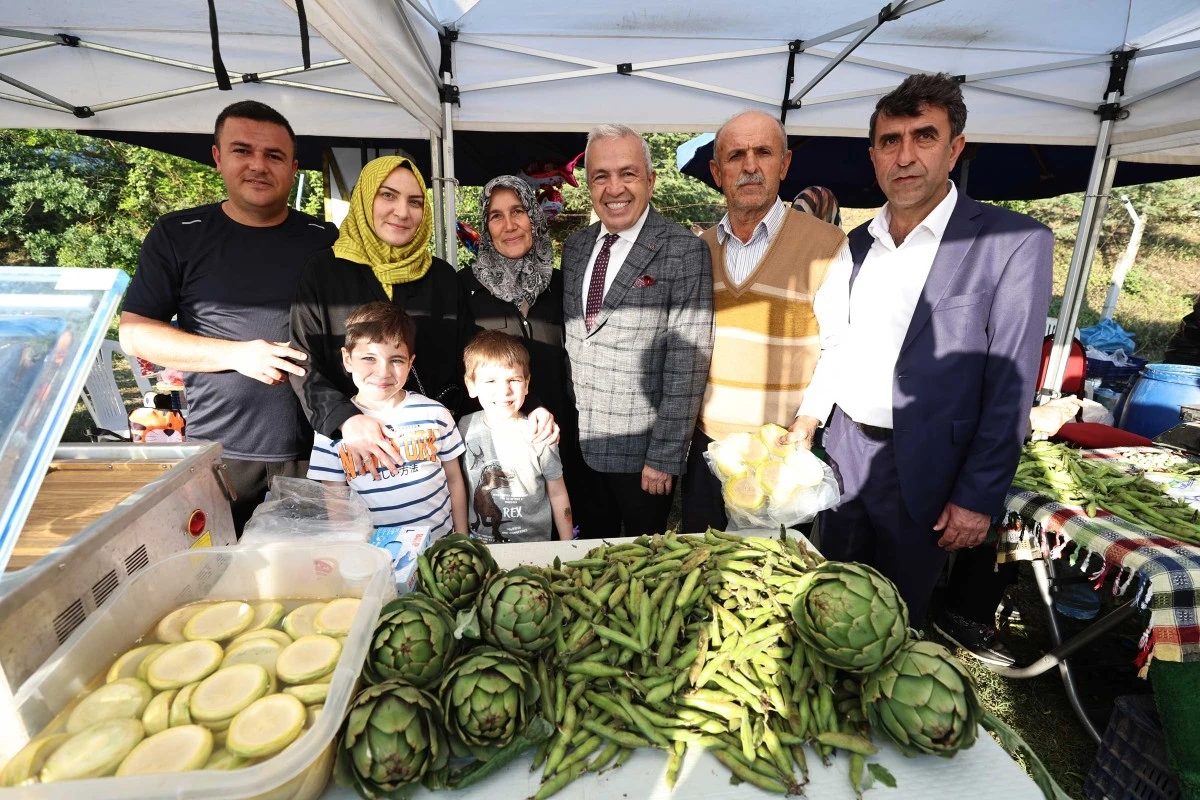 Enginarlı tatlılar festivale damga vurdu