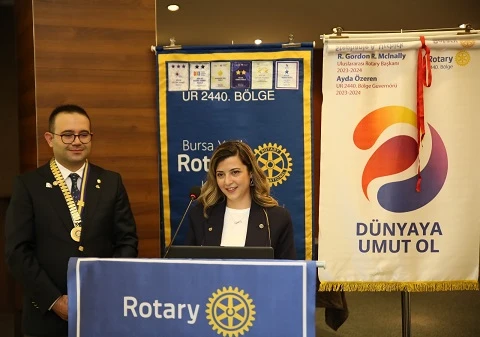 Bursa Yeşil Rotary’de Mustafa Gürkan Midilliç dönemi