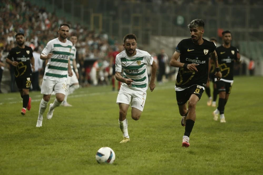 Bursaspor- Muş Spor Kulübü maçından en özel kareler 