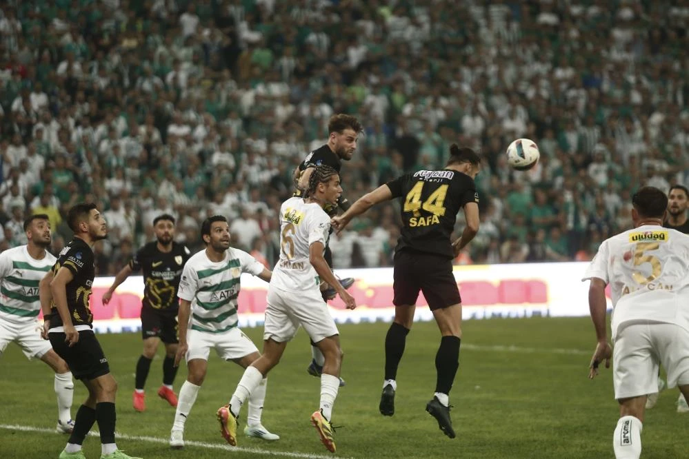 Bursaspor- Muş Spor Kulübü maçından en özel kareler 