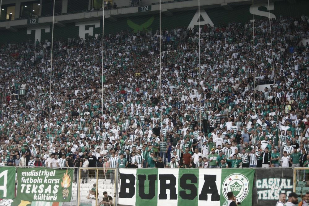 Bursaspor- Muş Spor Kulübü maçından en özel kareler 