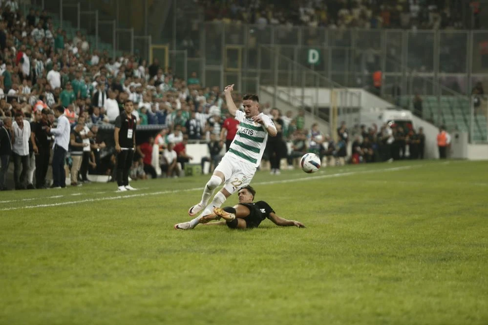 Bursaspor- Muş Spor Kulübü maçından en özel kareler 