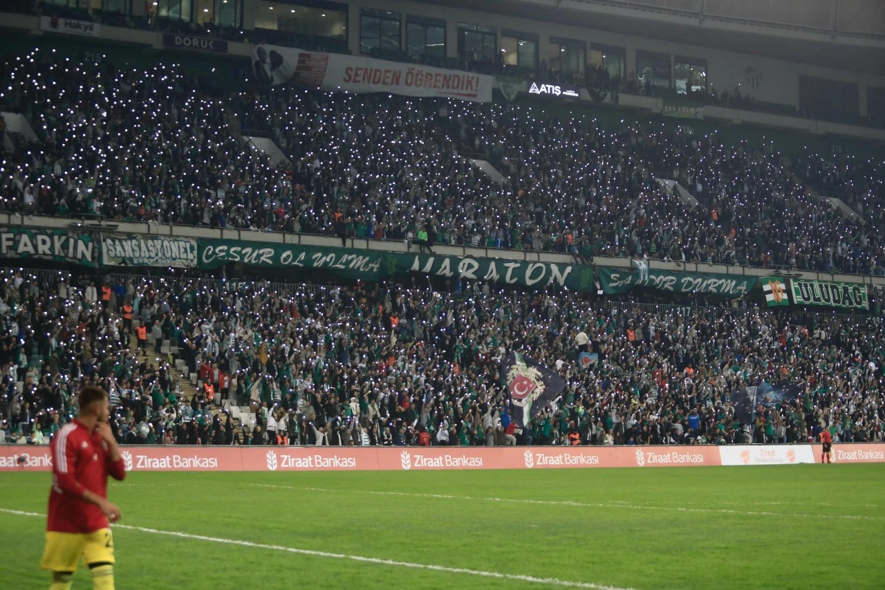 Ziraat Türkiye Kupası Bursaspor - 7 Eylül Turgutlu 1984 karşılaşmasında ilk yarı