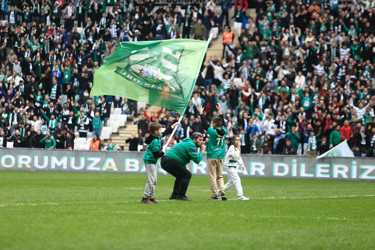 Bursaspor- Bulvarspor maçından en özel kareler 