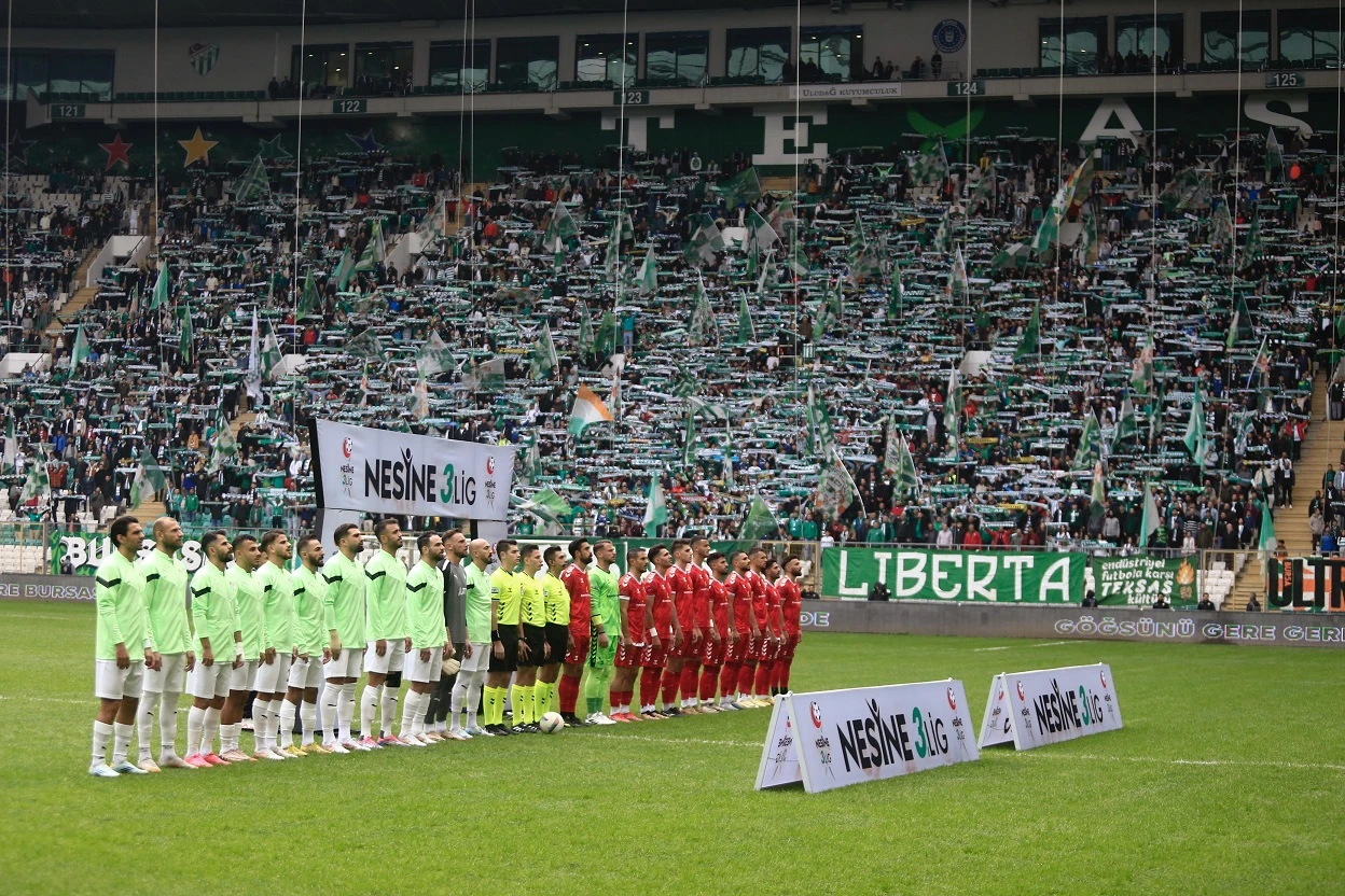 Bursaspor- Bulvarspor maçından en özel kareler 