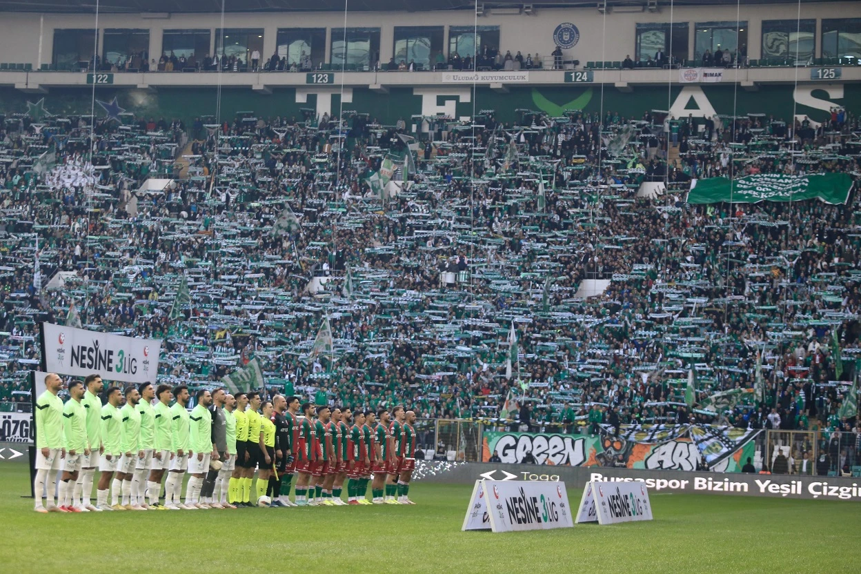 Bursaspor-Karşıyaka maçının kare kare hikayesi