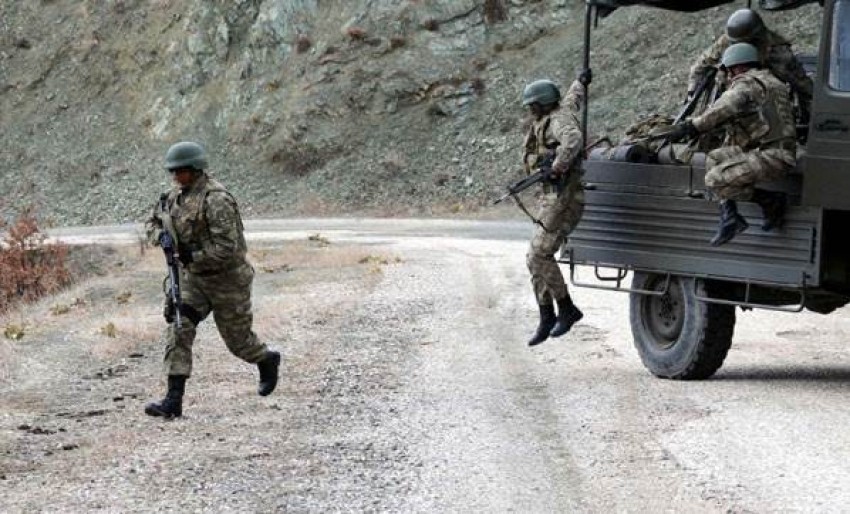 ’Boralar’ timi kaçan PKK’lıların peşinde