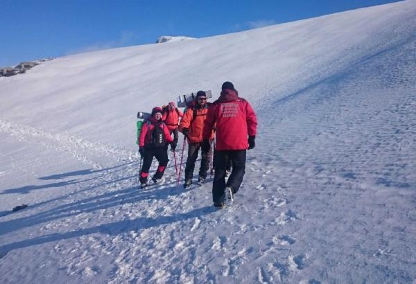 Uludağ'da imdadına JAK ekipleri koştu