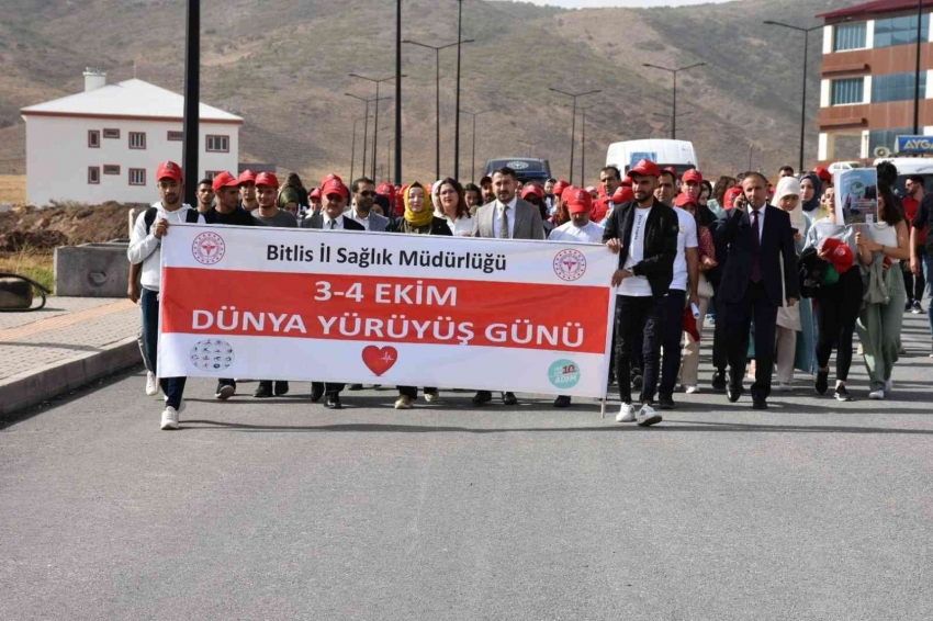 Dünya Yürüyüş Günü etkinliği düzenlendi