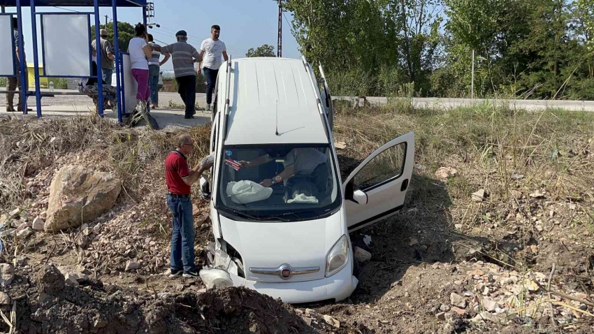 Trafik kazası: 2 yaralı