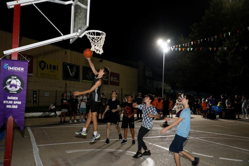 Sokak basketbolu heyecanı başladı