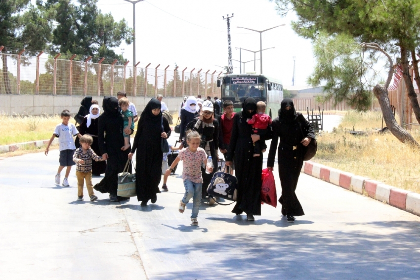 44 bin Suriyeli Türkiye’ye döndü