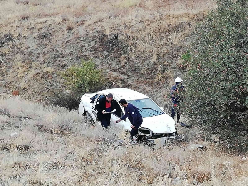 Trafik kazası: 1 ölü 3 yaralı