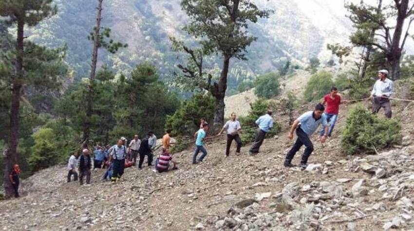 Kadın çoban uçurumdan düşerek öldü