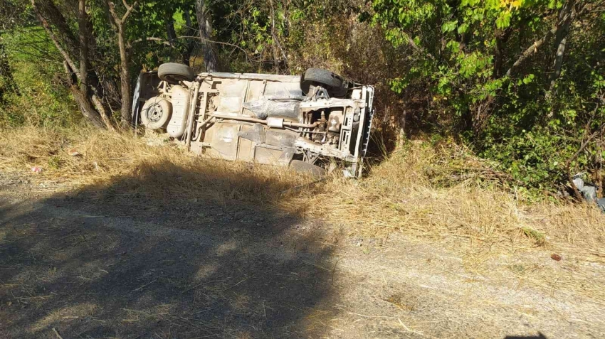 Trafik kazası 5 yaralı