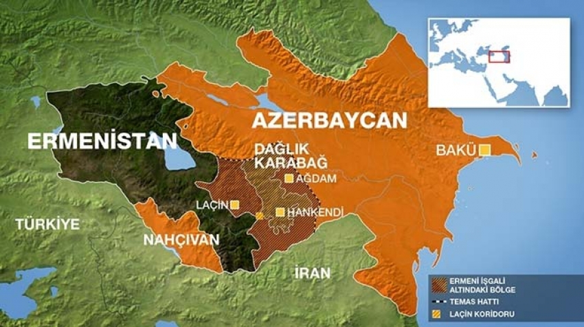 Azerbaycan-Ermenistan sınırında çatışma