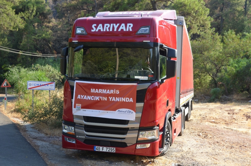 Marmaris’ten Karadeniz’e yardım eli