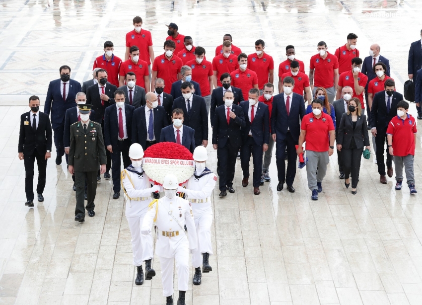 Anadolu Efes, Anıtkabir’de