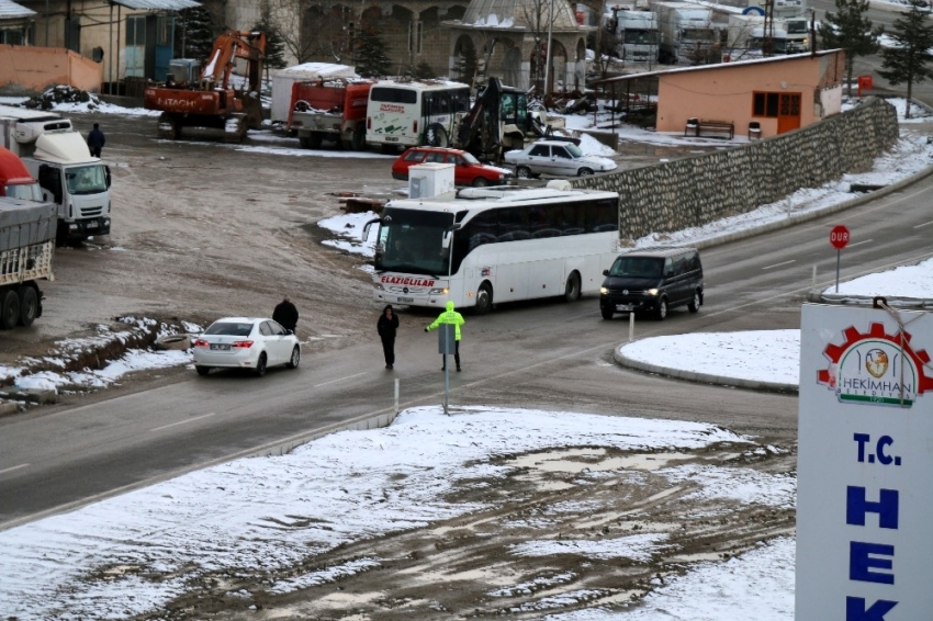 Sivas-Malatya kara yolu ulaşıma kapandı