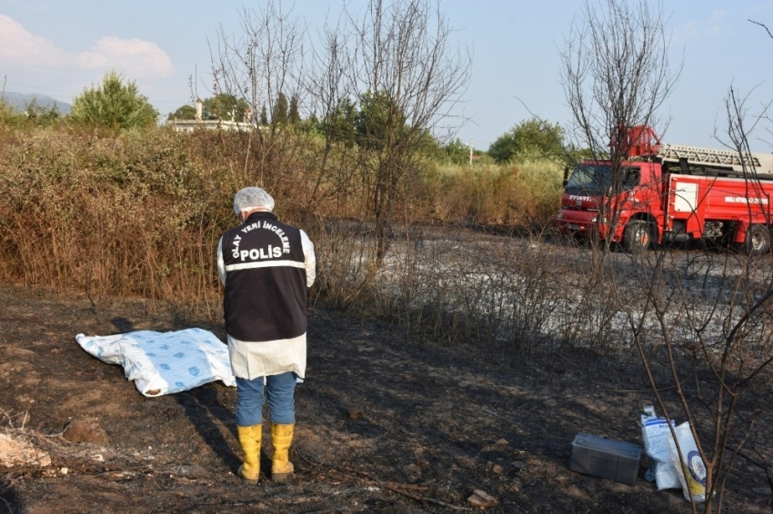 Köyceğiz’de alevlerin arasında kalan yaşlı adam hayatını kaybetti