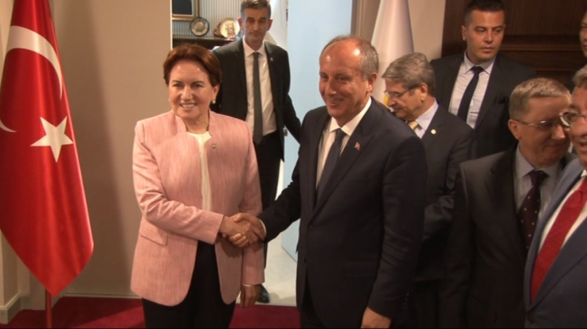 İnce, Akşener ile görüştü