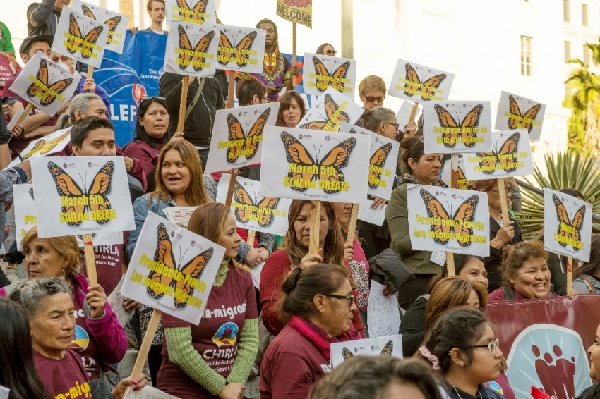 ABD’de göçmenlerden Trump protestosu