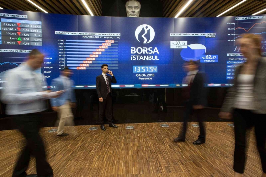 Borsa günü rekor işlem hacmiyle 1,34’lük yükselişle kapattı