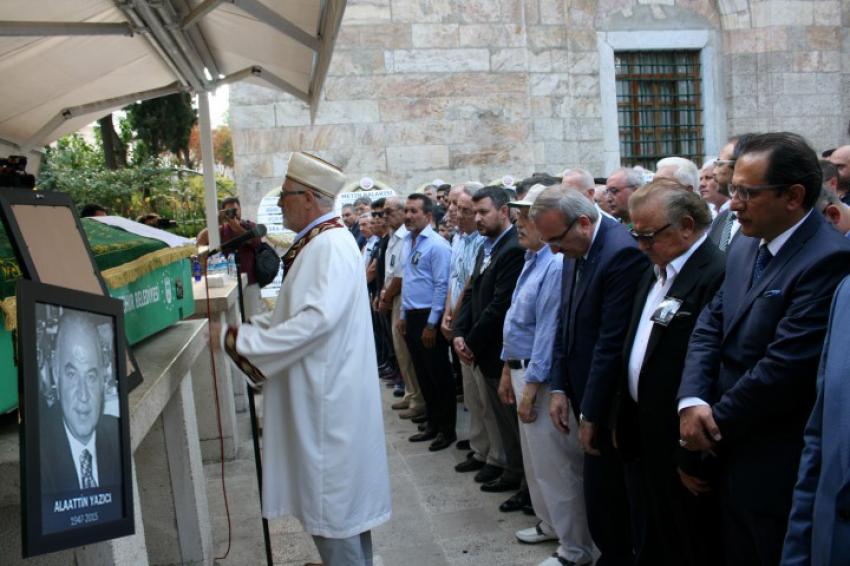 Alaattin Yazıcı son yolculuğuna uğurlandı