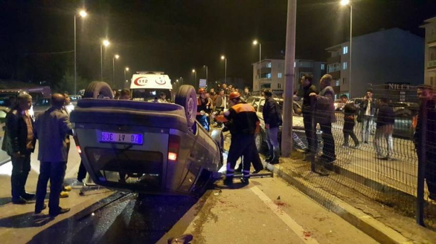  Karabük’te trafik kazası: 1 ölü, 5 yaralı