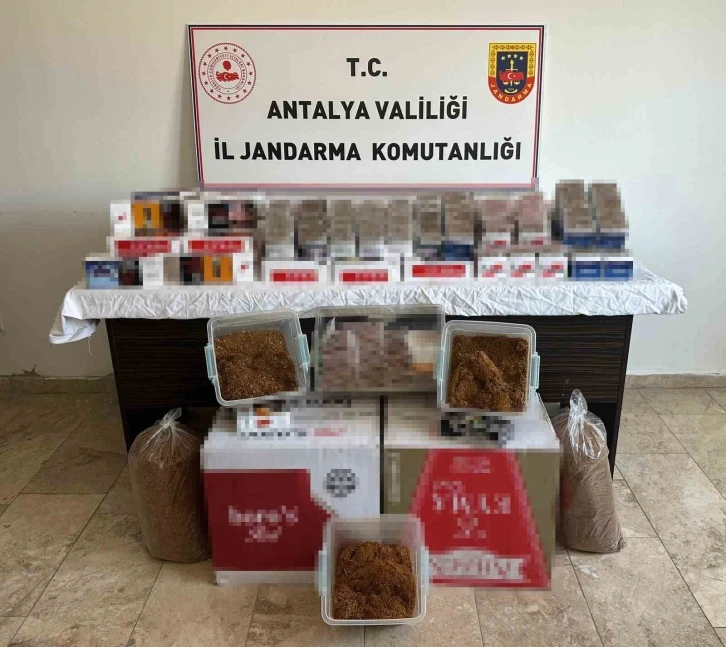 1 milyon adet dolu ve boş makaron ele geçirildi
