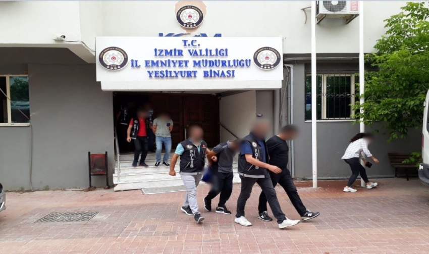 İzmir’de uyuşturucu operasyonu: 18 gözaltı