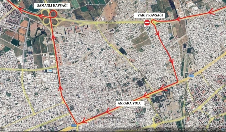 Bursa'da trafik düzenlemesi