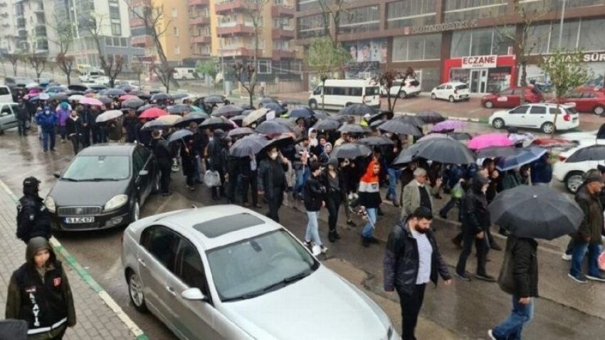 Bursa'da zamlar protesto edildi 