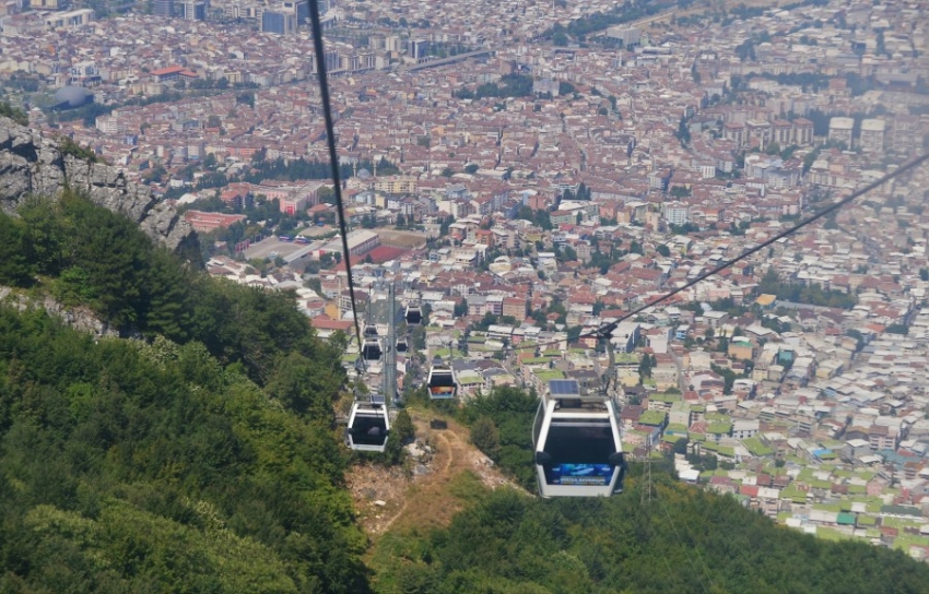 Bursa'da teleferik boş kaldı!