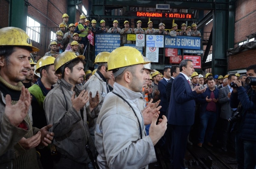 Maden faciasında hayatını kaybedenler anıldı