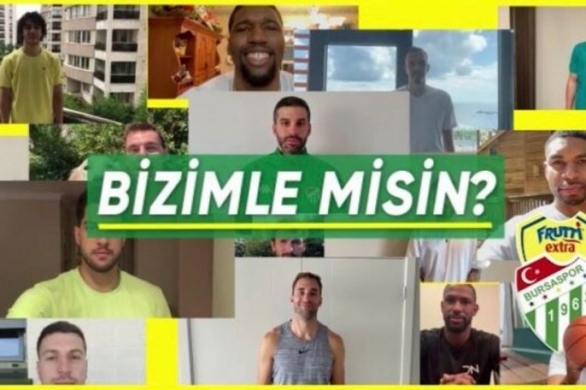 Frutti Extra Bursaspor'dan taraftara: Bizimle misiniz?