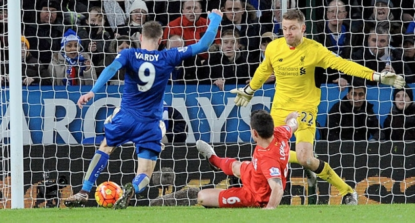 Leicester, Liverpool'u Vardy ile yıktı