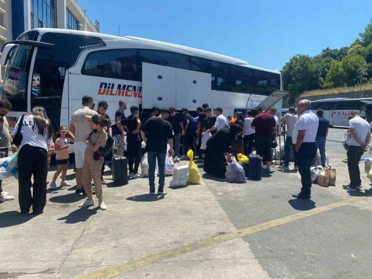 15 Temmuz Demokrasi Otogarı’nda bayram dönüşü hareketliliği başladı
