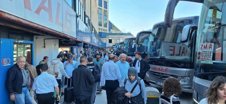 15 Temmuz Demokrasi Otogarı’nda ’Bayram’ yoğunluğu
