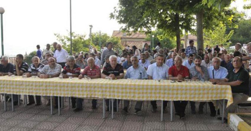 İzmit'te ev işaretlenmesi protesto edildi