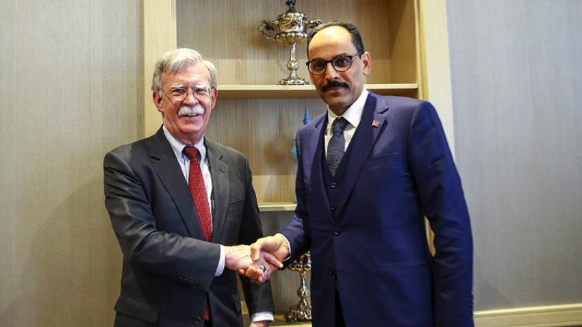 Sözcü Kalın, John Bolton ile telefonda görüştü