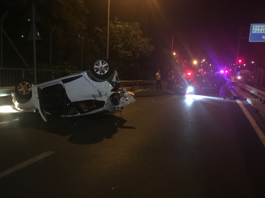 İstanbul’da feci kaza: 1 ölü, 2 yaralı