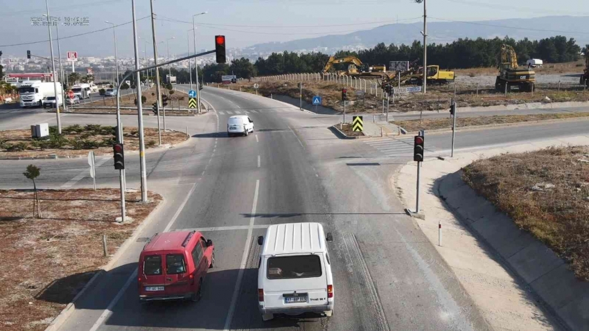 Dron ile trafik denetimi yapıldı