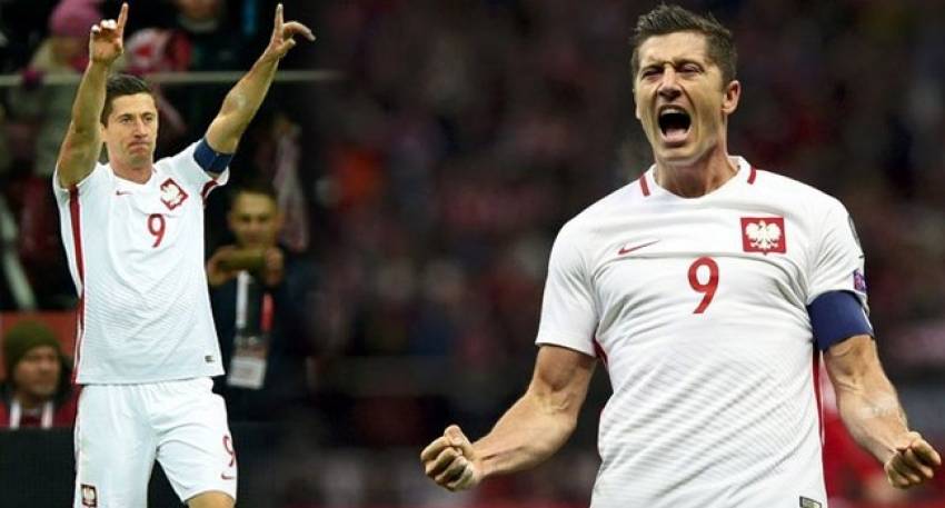 Lewandowski'den "hat-trick"