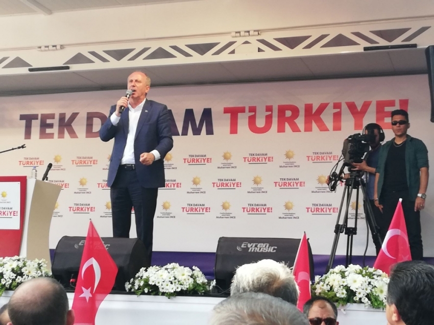 Muharrem İnce vaatlerini anlattı